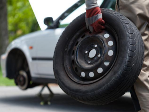 مراحل تعویض لاستیک